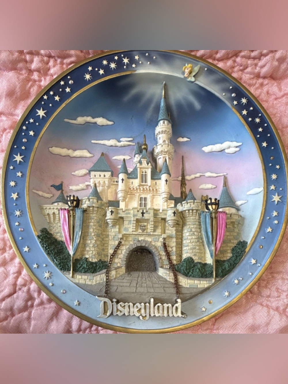 Disney Sleeping Beauty Castle Collectable Decorative Plate